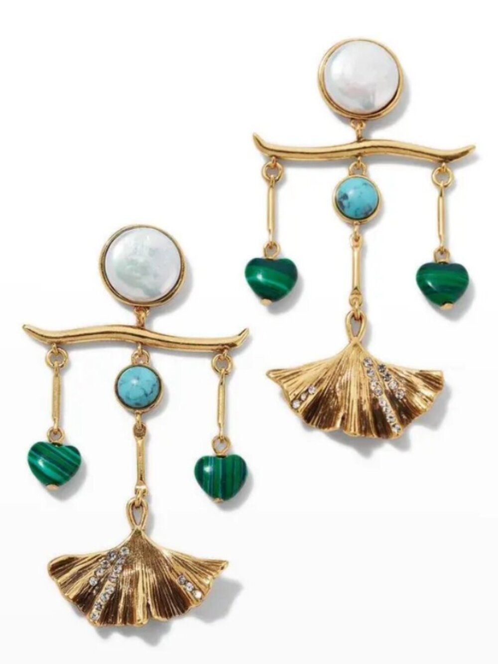 ✨ NEW Mignonne Gavigan Gingko Lux Drop Earrings